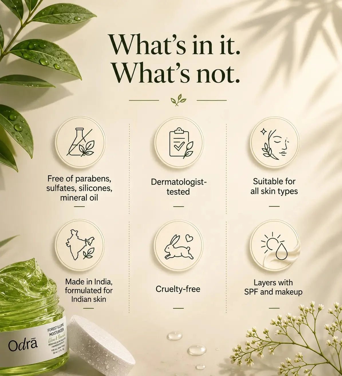 Forest Illume Moisturizer - 50 gm - Odra Organics