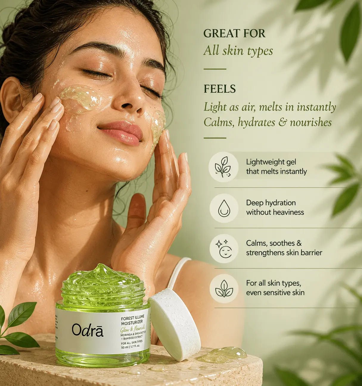 Forest Illume Moisturizer - 50 gm - Odra Organics